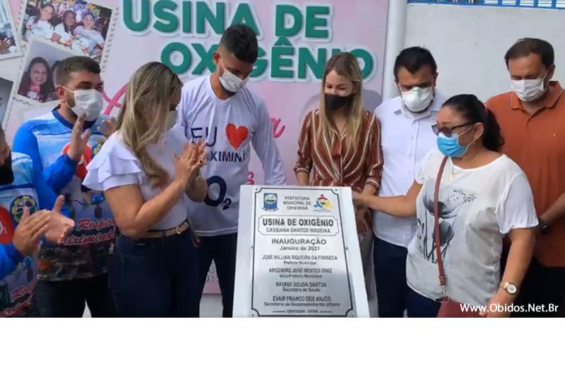 Em Oriximiná, Usina de Oxigênio adquirida pela prefeitura foi inaugurada