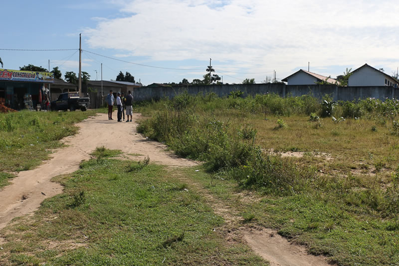 Local onde será construída a UBS 