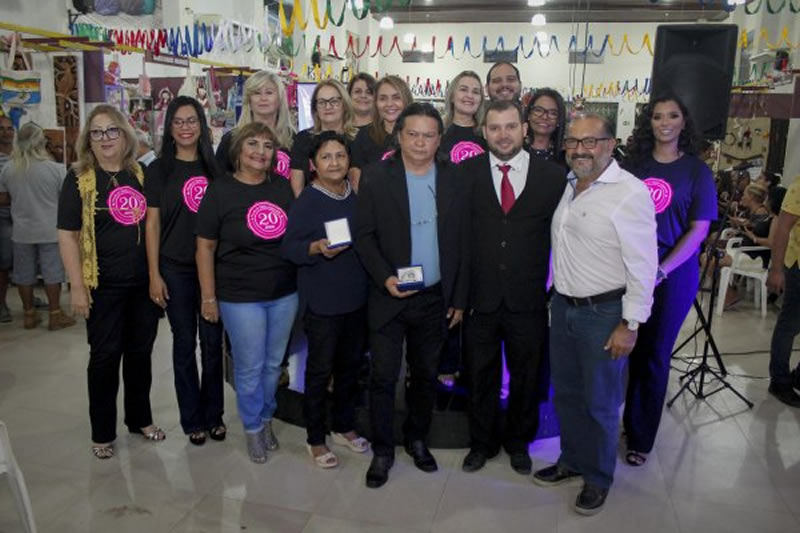 Homenageados com a Aces e Semtur 