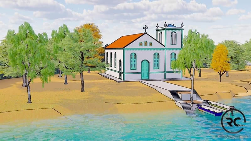 Continuam os trabalhos de restauração da Igreja São Benedito do Bom Jardim