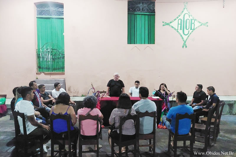 Reunião na ACOB
