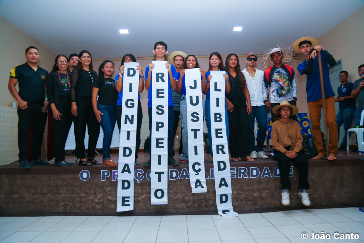 ÓBIDOS: Trabalhos de culminância do projeto “Escravo Nem Pensar!” destacam combate ao trabalho escravo contemporâneo